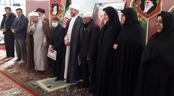  مراسم معنوی اعتکاف و تجلیل از پدران شهید در الشتر و فیروزآباد