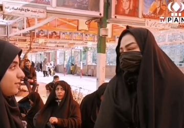 حال و هوای گلزار شهدای قم در آخرین پنج شنبه سال