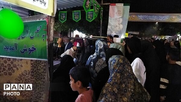 مهمانی کیلومتری غدیر در نیشابور 