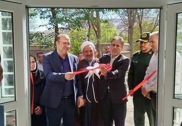 افتتاح ساختمان جدید کتابخانه عمومی ولایت شهرستان هوراند توسط مسئولین استانی و شهرستانی