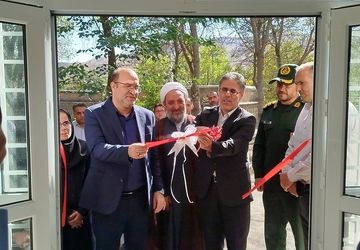 افتتاح ساختمان جدید کتابخانه عمومی ولایت شهرستان هوراند توسط مسئولین استانی و شهرستانی