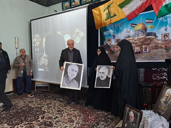 مراسم سالگرد شهادت سردار حاج قاسم سلیمانی در قائمشهر