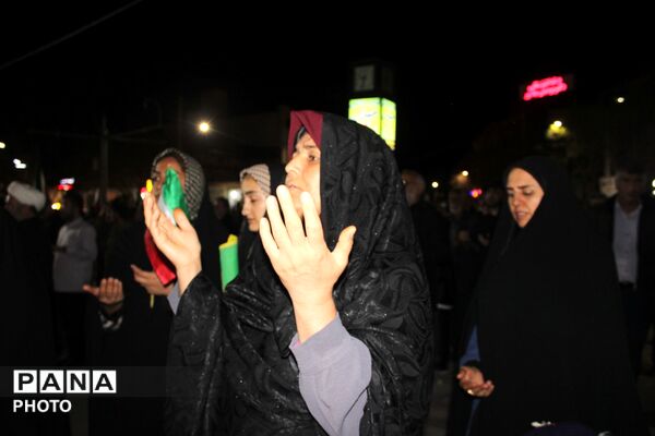 جلوه هایی از حضور باشکوه مردم آشخانه در راهپیمایی