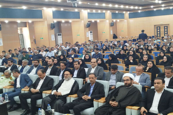جلسه معارفه و تکریم مدیر آموزش و پرورش شهرستان جم