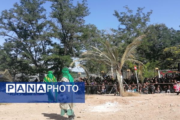 مراسم آیینی خیمه سوزان سنت هرساله مردم مشهد