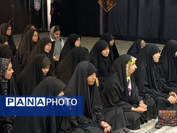 مراسم سوگواری هیات دخترانه بنت الهدی کاشان