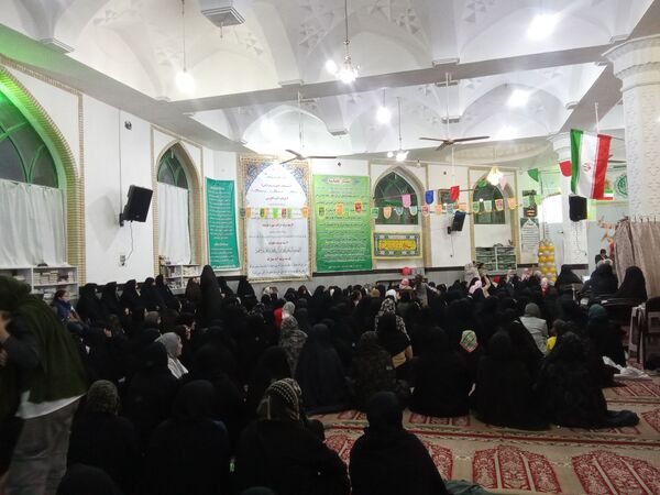 جشن ولادت حضرت مهدی (ع) در مسجد جامع شهر کندر