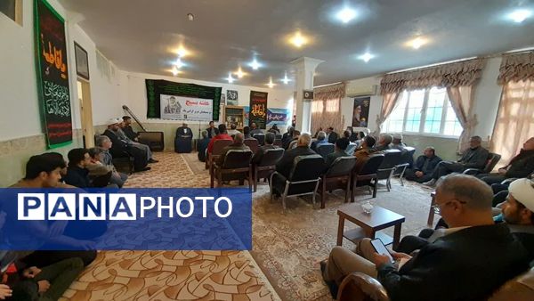 مراسم گرامیداشت هفته بسیج در شهر قاضی