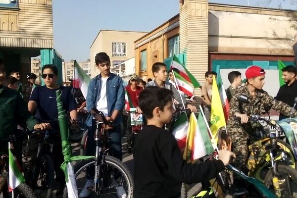 روایتی تصویری از مسیر همدلی؛ در کاروان دوچرخه‌سواری