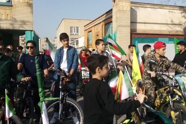 روایتی تصویری از مسیر همدلی؛ در کاروان دوچرخه‌سواری