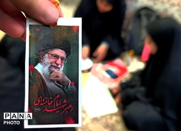 مراسم احیا و عزاداری شب اول قدر در شهر بار نیشابور  