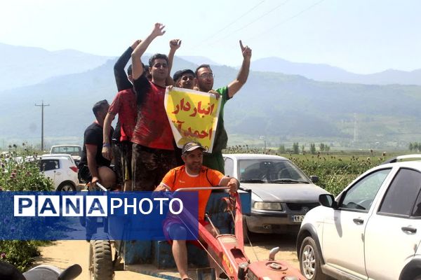 جشنواره فرهنگی و ورزشی بازی‌های شالیزاری در گلوگاه 