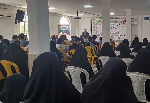 مراسم گرامیداشت هفته امور تربیتی در حوزه علمیه هشتگرد