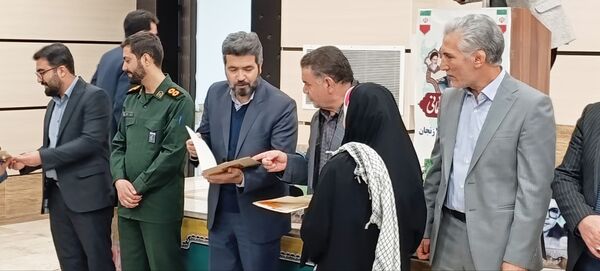 مراسم گرامیداشت شهادت سردار سلیمانی در زنجان 