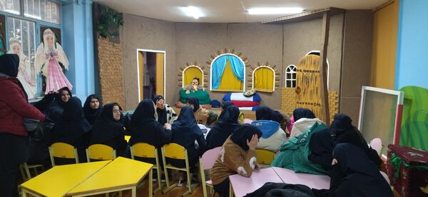 برگزاری سومین روز از مرحله چهارم اردوی «تمشک» در کانون فاطمه الزهرا ناحیه ۳کرج