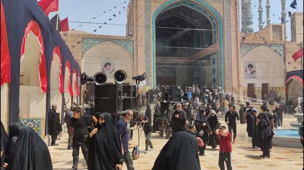 دل‌های جامانده، گرد حرم سلطان علی(ع) در مشهد اردهال به شور افتادند