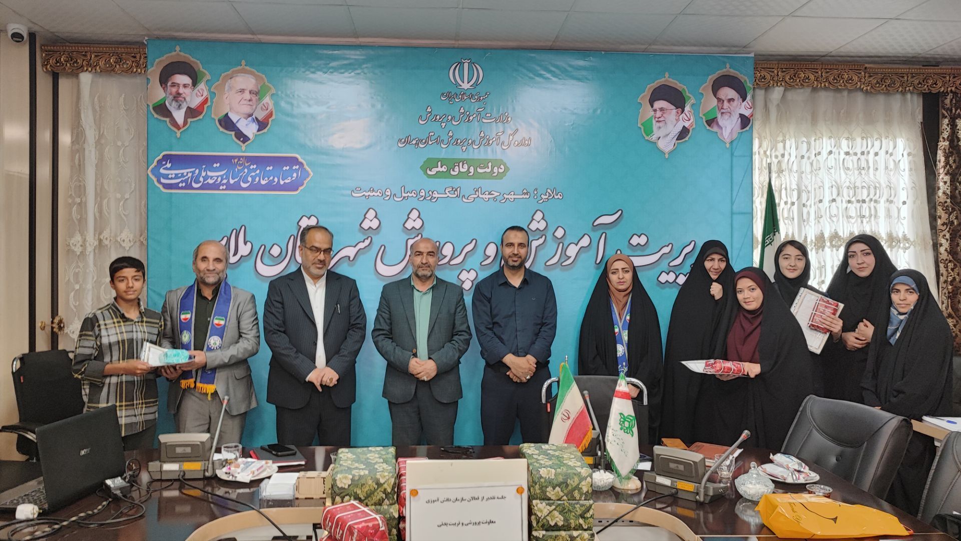 تجلیل از خبرنگاران پانا ملایر در خط مقدمِ اطلاع‌رسانی