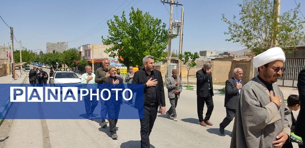 عزاداری شهادت امام صادق (ع) در شهر تیتکانلو