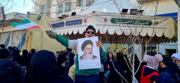 راهپیمایی 22 بهمن در قم -1