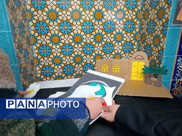 مراسم عزاداری ایام فاطمیه در هنرستان گوهرشاد شیروان