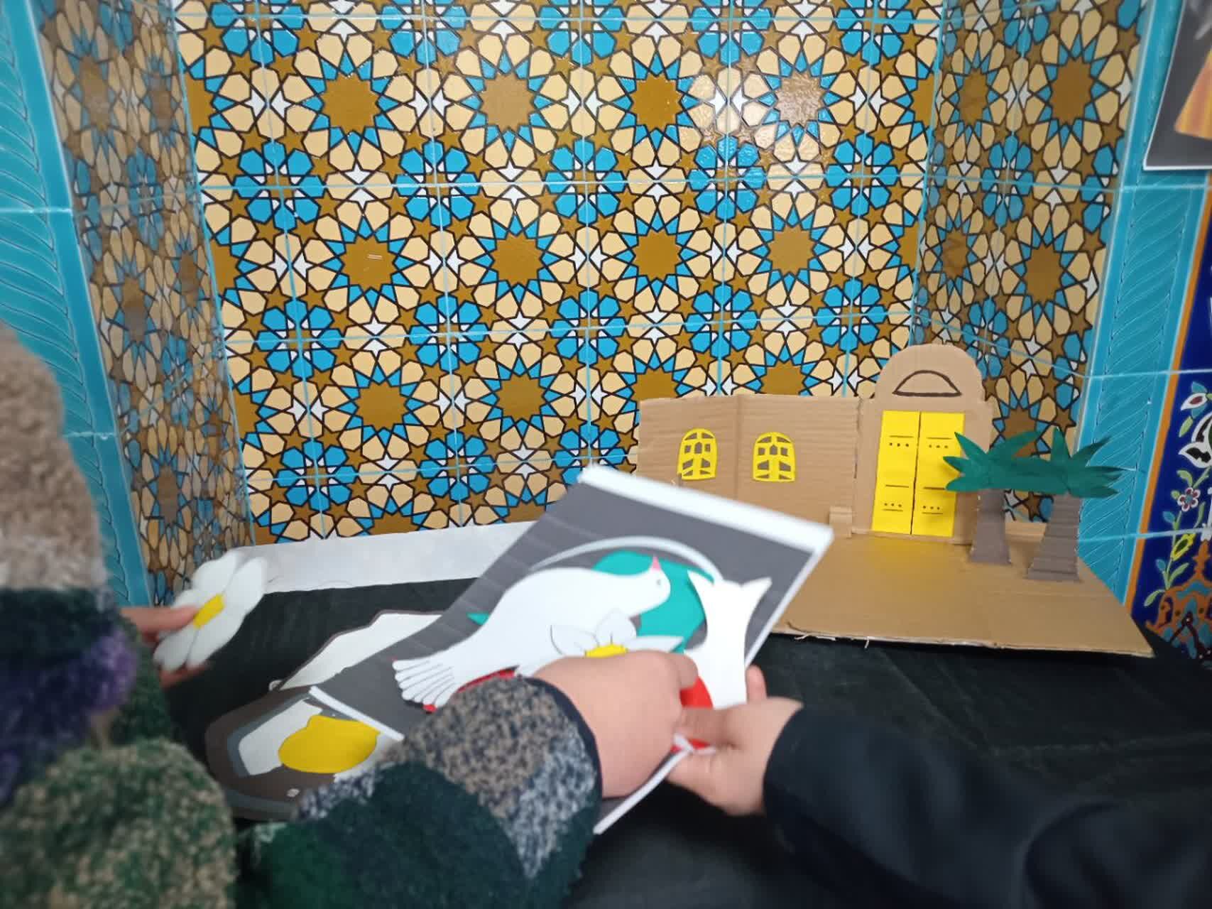 مراسم عزاداری ایام فاطمیه در هنرستان گوهرشاد شیروان