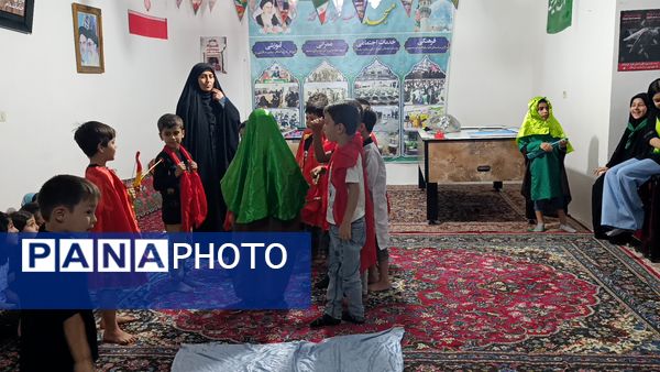 برپایی مهد آدینه نور در مسجد صاحب الزمان آشخانه 