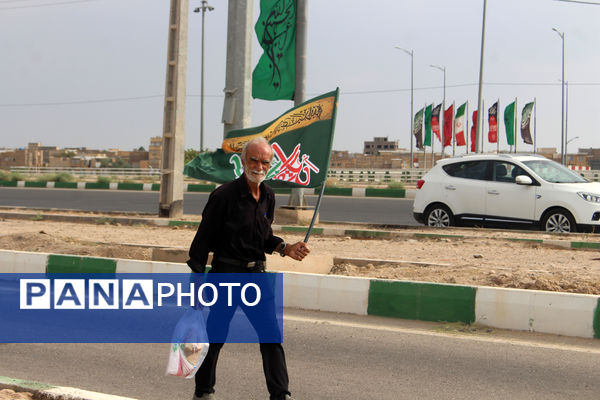 پیاده‌روی خانوادگی جاماندگان اربعین حسینی(ع) در قم