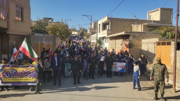 شوراب صغیر میزبان راهپیمایی باشکوه ۱۳ آبان و بزرگداشت روز دانش‌آموز