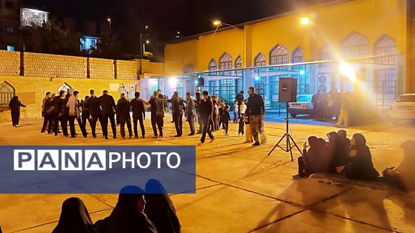 مراسم عزاداری و سینه‌زنی شب دوم محرم در شهرستان مارگون