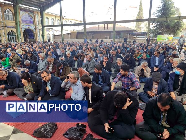 شور آخرین نماز جمعه ماه رمضان در قائمشهر