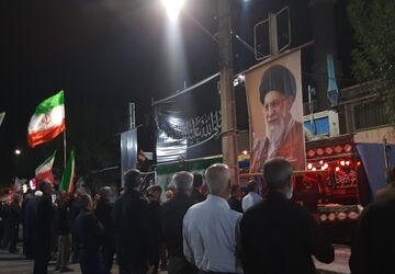 شازند در سوگ رهبر شهید؛ شبی آکنده از عزاداری، همدلی و وفاداری