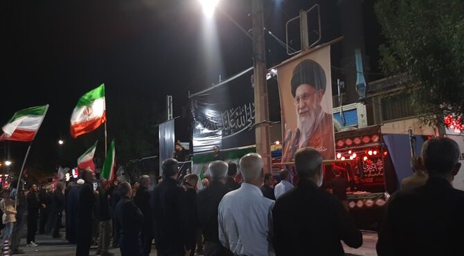 شازند در سوگ رهبر شهید؛ شبی آکنده از عزاداری، همدلی و وفاداری