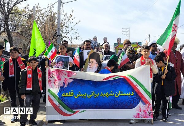 راهپیمایی قدس شهرستان مانه 