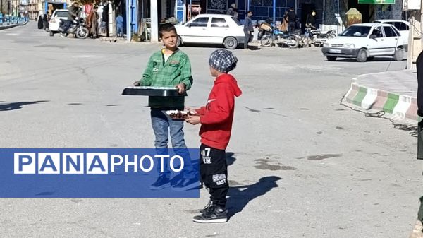 ایستگاه صلواتی هیات عاشقان ثارالله دیشموک به‌مناسبت ایام فاطمیه