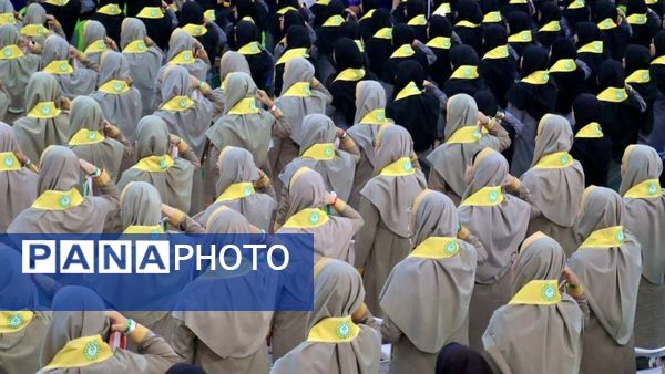 درخشش یاوران مقاومت، دختران انقلاب، در شهرستان شازند استان مرکزی