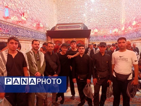 پیاده‌روی اربعین اعضای انجمن اسلامی خراسان شمالی 