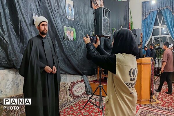 مراسم شهادت قائد امت در شهر بار نیشابور