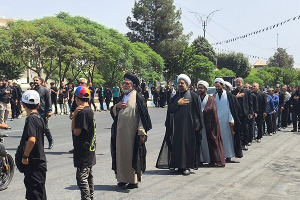 خیل عاشقان حسینی در مسیر جاماندگان اربعین رباط کریم