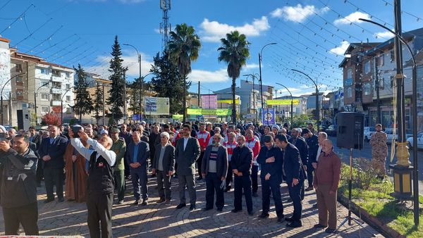 مراسم بزرگداشت ۸ دی در شهرستان املش