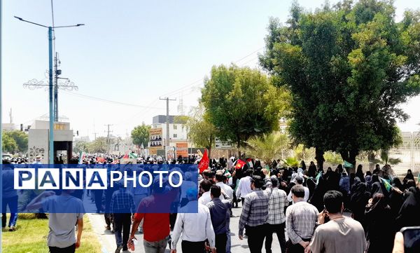 راهپیمایی خشم و نصر در بندرعباس