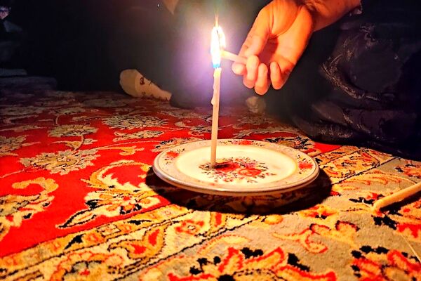 شام غریبان حسینی در مسجد جامع شهر بار