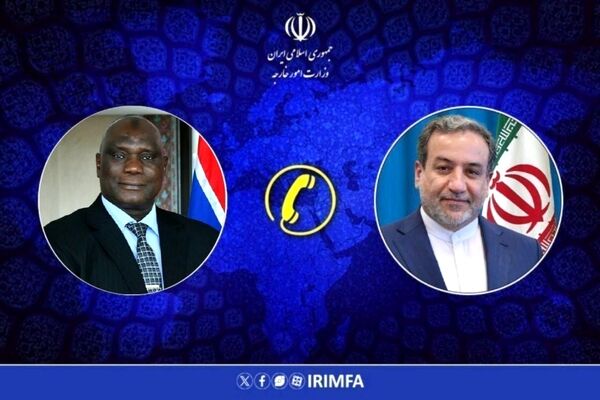 تأکید وزیران امور خارجه ایران و گامبیا بر گسترش روابط دوجانبه