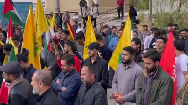 تجمع دانشگاهیان بجنورد در محکومیت جنایت اسرائیل و شهید سید حسن نصرالله