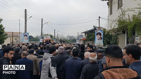 مراسم تشییع پیکر سردار سرتیپ شهید حاج کمیل مطیع دوست