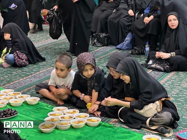 سفره حضرت رقیه(س) در مسجد امام حسن مجتبی(ع)