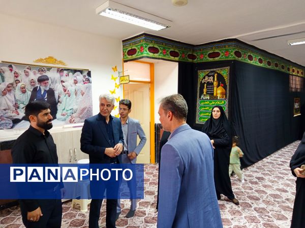 بازدید مدیر آموزش و پرورش کاشمر از هیأت دانش‌آموزی دختران