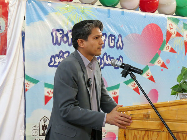  جشن مدرسه ای ایرانمون در دبیرستان شاهد آمنه شهرستان بجنورد 