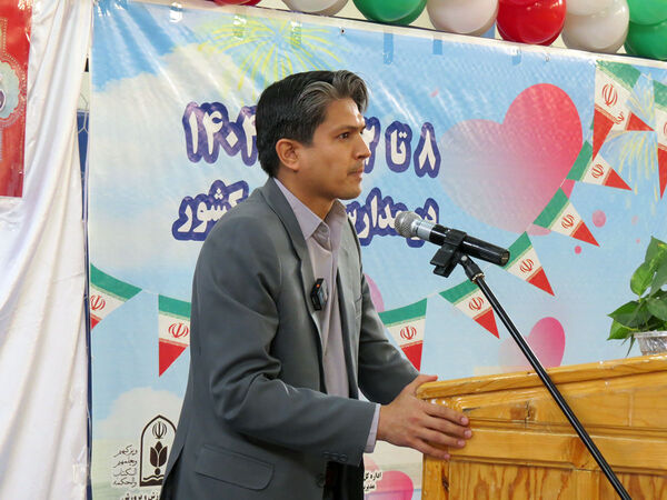  جشن مدرسه ای ایرانمون در دبیرستان شاهد آمنه شهرستان بجنورد 