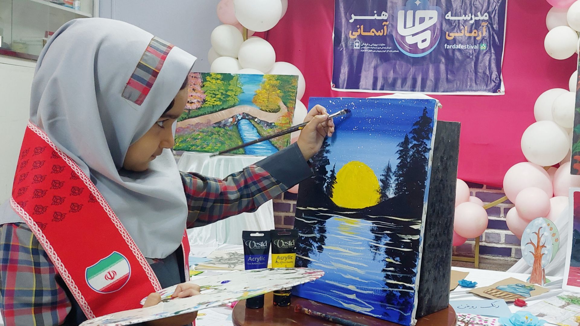  جشنواره فرهنگی هنری (ماها) دردبستان شهید غیور اصلی مشهد
