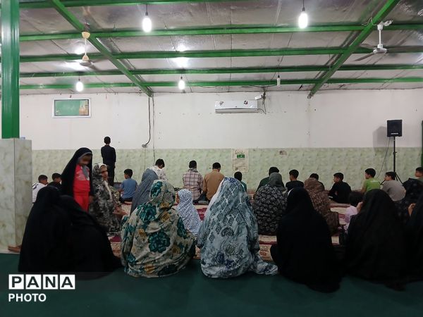 افطار و نماز جماعت روز پنجم ماه رمضان در حسینیه شهید جشاری